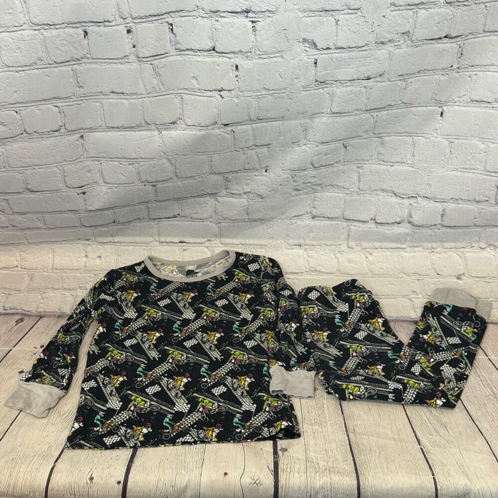 Georges Hat Motorcross Bamboo Pajama Set